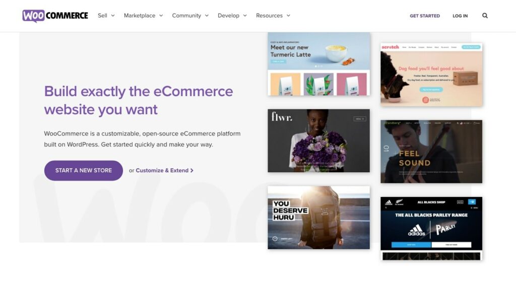 Woocommerce website
